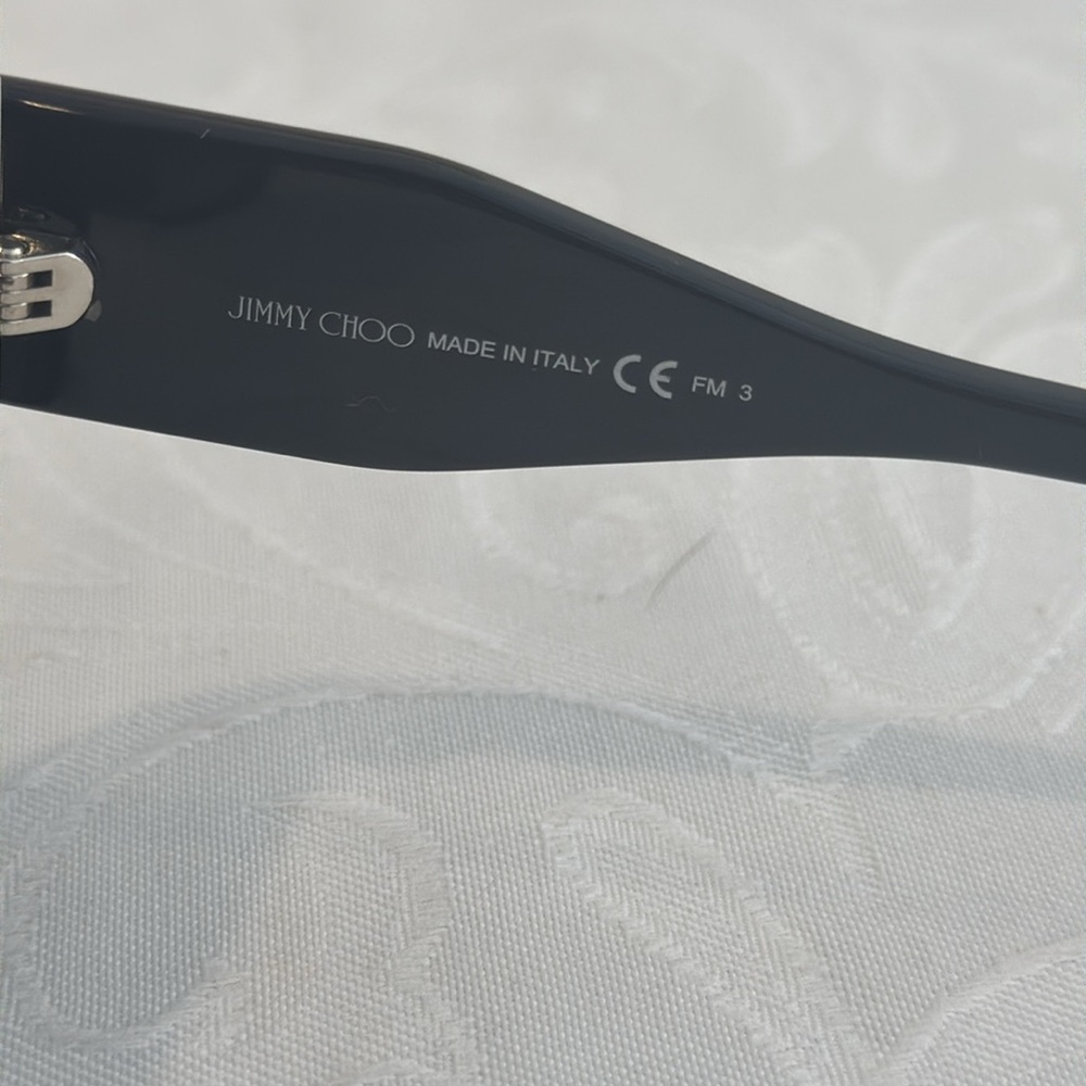 Jimmy Choo 58 mm Shays Rectangle Sunglasses. - Picture 12 of 13